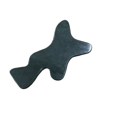 Función de control de tiempo Nefrita verde oscuro Gua Sha Piedra para el cuidado del cuerpo y alivio de la fatiga Diseño portátil