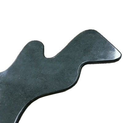 Función de control de tiempo Nefrita verde oscuro Gua Sha Piedra para el cuidado del cuerpo y alivio de la fatiga Diseño portátil