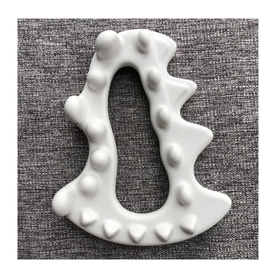 Masajeador Facial para rascarse el cuerpo Gua Sha para la función facial Herramienta de masaje cerámica Guasha