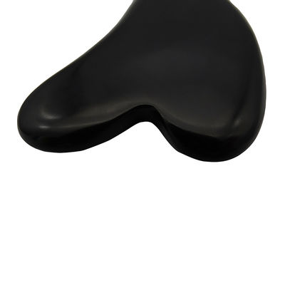 Piedra Bian Negro Natural Forma de Corazón Gua Sha Herramienta de Masaje para Meditación Relajante Spa