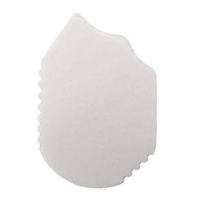 Logotipo personalizado Guasha Sha herramienta de masaje de jade blanco natural Guasha tabla para la cara Cuello Brazo espalda Cuerpo antiarrugas antienvejecimiento