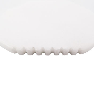 Logotipo personalizado Guasha Sha herramienta de masaje de jade blanco natural Guasha tabla para la cara Cuello Brazo espalda Cuerpo antiarrugas antienvejecimiento