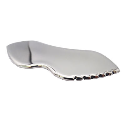 Masajeador facial herramienta de raspado de acero inoxidable portátil Gua Sha para el tratamiento SPA