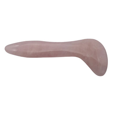 2024 Producto pulido técnico natural rosa rosa cuarzo jade Gua Sha herramienta de masaje para masaje facial caja regalo MOQ 100PCS