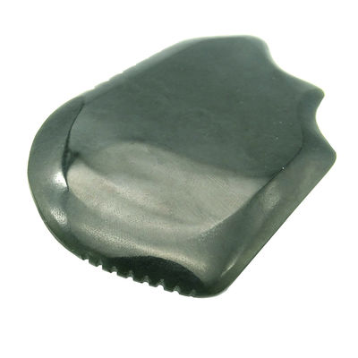 2024 Tendencia Productos Guasha herramienta de piedra de jade natural para la cara y el cuerpo tabla de raspado verde oscuro área de masaje de nefritas