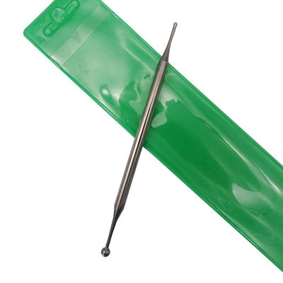 Instrumentos de reflexología facial de doble cabeza de acero inoxidable de acupuntura de orejas portátiles de acupuntura de puntos corporales de sonda de reflejo facial