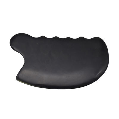 Obtenga un brillo juvenil con piedra blanca negra natural Pura Gua Sha herramienta masaje facial cosmético levantamiento apriete la piel todo el cuerpo