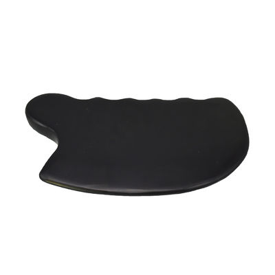 Obtenga un brillo juvenil con piedra blanca negra natural Pura Gua Sha herramienta masaje facial cosmético levantamiento apriete la piel todo el cuerpo
