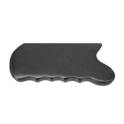 Obtenga un brillo juvenil con piedra blanca negra natural Pura Gua Sha herramienta masaje facial cosmético levantamiento apriete la piel todo el cuerpo
