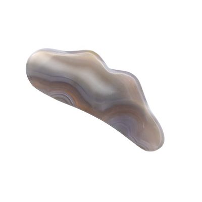 Agata natural hecha a mano piedra Gua Sha esencial para masajes corporales y tratamiento de acupuntura