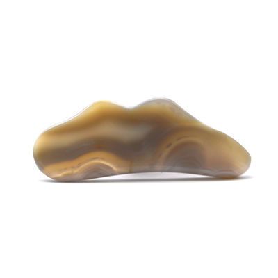 Agata natural hecha a mano piedra Gua Sha esencial para masajes corporales y tratamiento de acupuntura
