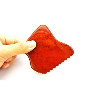 2024 Llegadas Red Jesper Gua Sha Herramienta de masaje para masaje corporal pulido Técnico y OEM ODM aceptación