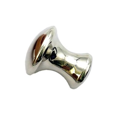 Masajeador corporal hongo de acero inoxidable Gua Sha herramienta de masaje con logotipo personalizado y artesanía hecha a mano