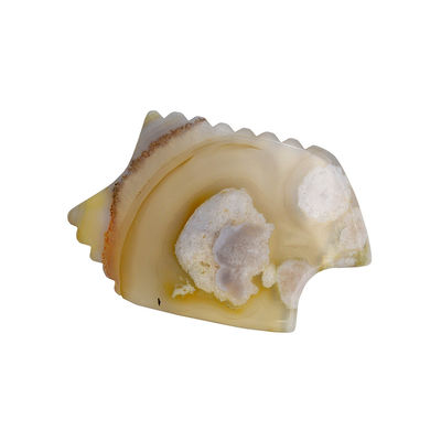 Productos para el masaje de la flor de cerezo natural Agate Guasha Tabla para autoayuda Masaje abkgs-210