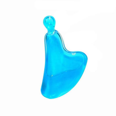 Masaje de refrigeración facial Bolas de hielo de vidrio borosilicato para tablero Gua Sha y experiencia de rejuvenecimiento de SPA de diseño 2021