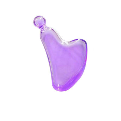 Masaje de refrigeración facial Bolas de hielo de vidrio borosilicato para tablero Gua Sha y experiencia de rejuvenecimiento de SPA de diseño 2021