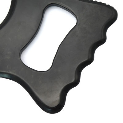 Herramienta profesional de masaje del cuerpo de piedra negra de Bian Gua Sha para cuidado personal de la salud y acupuntura