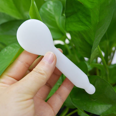 Bastón de masaje Gua Sha de Jade Blanco para masaje facial ocular y sonda de punto de acupuntura portátil