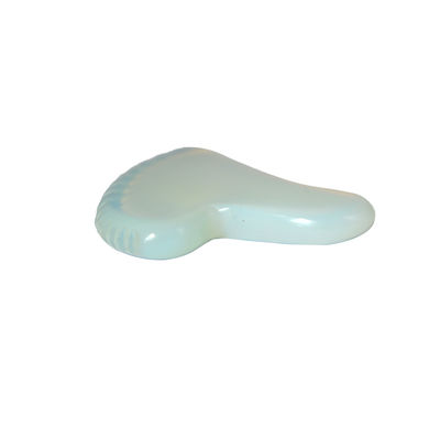 Masajeador Facial Cuidado de la Salud del Cuerpo Opal Blanco Forma de Corazón Jade Opalita Guasha Gua Sha Masaje para la Relajación Facial