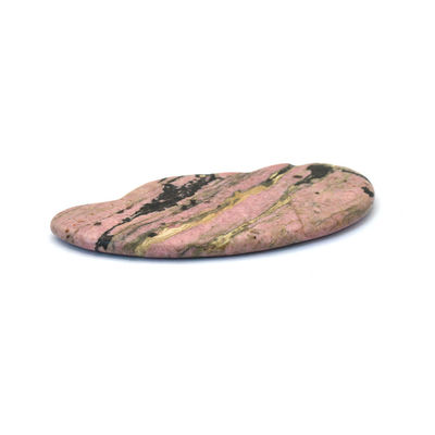 Mucho uso Facial Rosa Rhodonite Jade Guasha Masajista Mesa Gua Sha Herramienta de Masaje para el Cuidado de la Salud