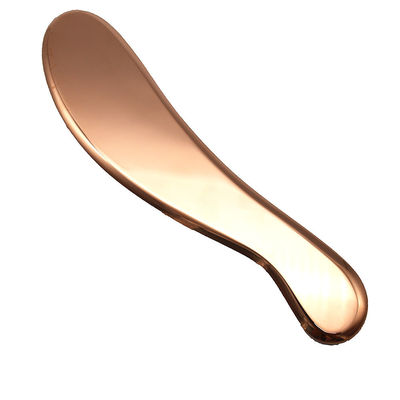 Guasha de cobre Terapia física Quiropráctica IAS TM Herramientas de Gua Sha metálicas en color rosa dorado para la movilización de tejidos blandos