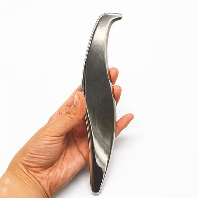 Mejora tu experiencia de masaje con herramientas profesionales de acero inoxidable Gua Sha 205*47*4.5mm