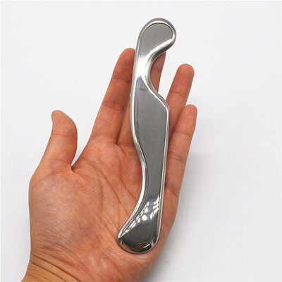 Mejora tu experiencia de masaje con herramientas profesionales de acero inoxidable Gua Sha 205*47*4.5mm