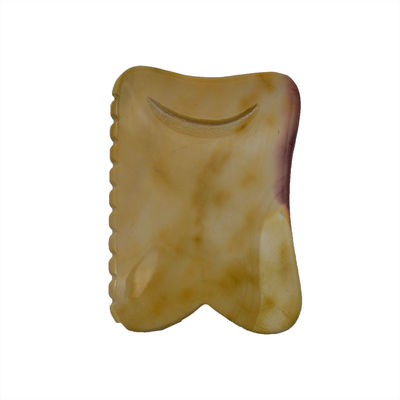 Herramientas de masaje corporal de estilo chino Mookaite para la belleza Guasha Piedra de desecho de cara Gua Sha Piedra de terapia de masaje herramienta final