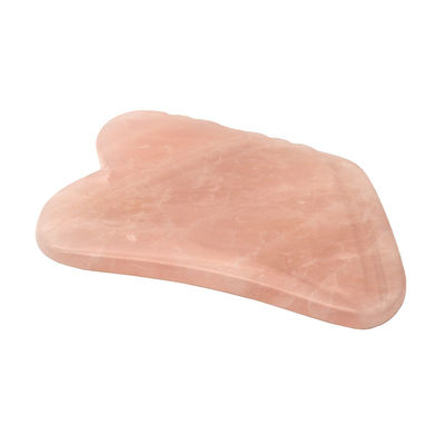 2024 Cuarzo rosa verde aventurina fluorita Gua Sha Herramientas para el levantamiento facial y antienvejecimiento Promueven la desintoxicación de la piel