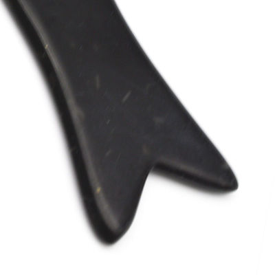 115 mm Obsidiano Negro Gua Sha Herramienta La solución definitiva anti envejecimiento y rejuvenecimiento facial