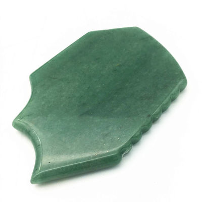 Área de masaje corporal Función musical Gua Sha raspador de piel Jade Cuarzo Rosa Masajeador facial con entrenamiento en el lugar