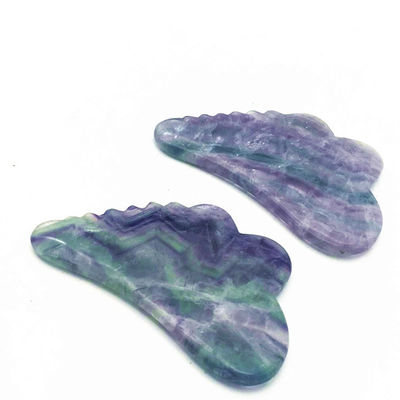 Área de masaje corporal Función musical Gua Sha raspador de piel Jade Cuarzo Rosa Masajeador facial con entrenamiento en el lugar