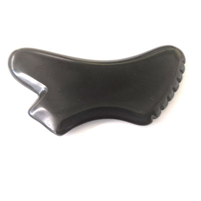 Piedra preciosa personalizada Rosa Cuarzo Rojo Jaspe Howlite Guasha Jade Gua Sha Facial raspado herramienta de masaje con control de tiempo