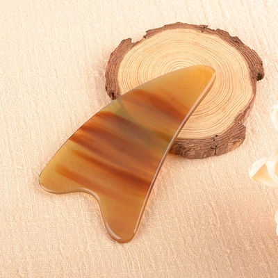 OEM / ODM Acceptable Cuerno de buey Guasha herramienta de masaje para la cara y el cuerpo herramienta de piedra natural Gua Sha