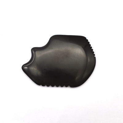 Masaje de Gua Sha Negro Masaje facial de Piedra Bian para terapeutas