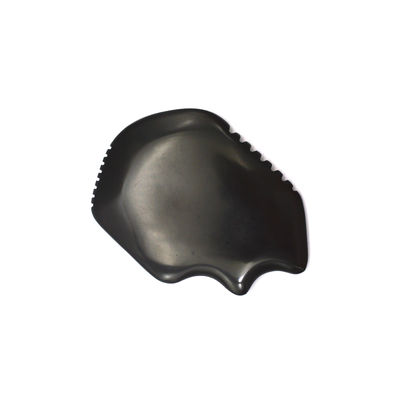 Masaje de Gua Sha Negro Masaje facial de Piedra Bian para terapeutas