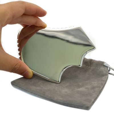 Masajista de acero inoxidable Gua Sha Herramientas de masaje para cara y cuerpo 304L grado médico