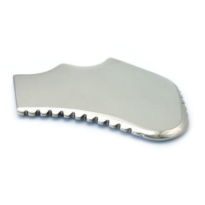 Masajista de acero inoxidable Gua Sha Herramientas de masaje para cara y cuerpo 304L grado médico