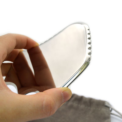 Masajista de acero inoxidable Gua Sha Herramientas de masaje para cara y cuerpo 304L grado médico