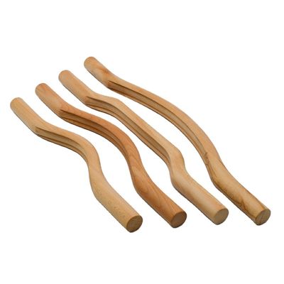 Herramientas de masaje de Gua Sha de madera para mejorar la circulación sanguínea y aliviar el dolor