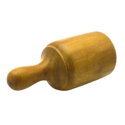 Guasha de madera amarilla Masaje de ventosas Conjunto de terapia de madera Guasha Sha herramientas corporales herramientas de masaje de salud de madera herramientas con función musical