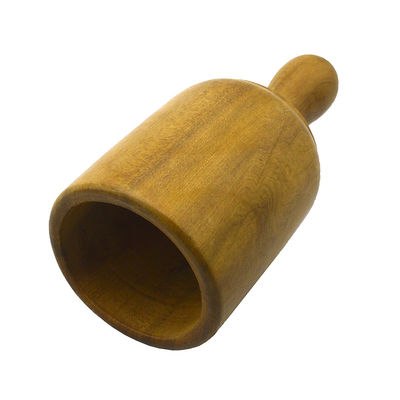 Guasha de madera amarilla Masaje de ventosas Conjunto de terapia de madera Guasha Sha herramientas corporales herramientas de masaje de salud de madera herramientas con función musical
