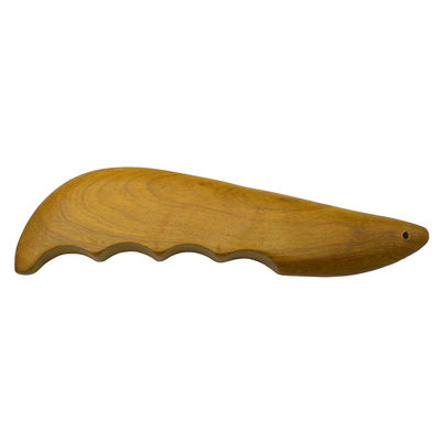 Masajeador de madera fragante Serie Gua Sha Tabla para la madera natural Guasha Scraper Tabla de borde liso para la cara