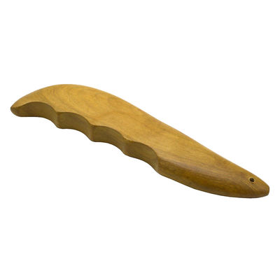 Masajeador de madera fragante Serie Gua Sha Tabla para la madera natural Guasha Scraper Tabla de borde liso para la cara