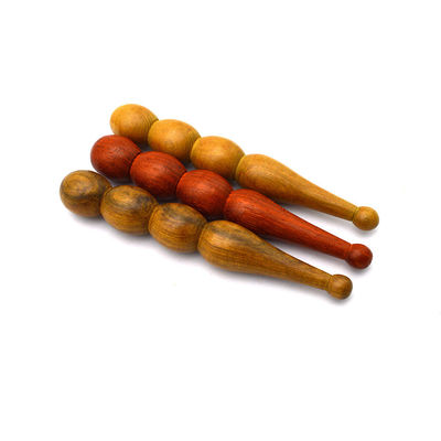 Propiedades Masajista Acupuntura de mano de madera Masaje Pluma manual Reflexología facial Herramienta para la relajación de tejidos profundos