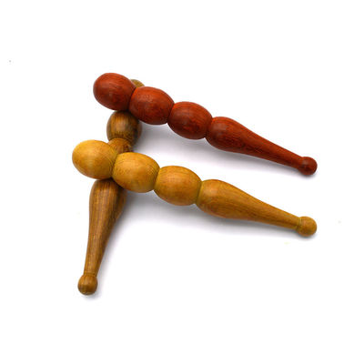 Propiedades Masajista Acupuntura de mano de madera Masaje Pluma manual Reflexología facial Herramienta para la relajación de tejidos profundos