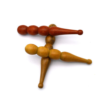 Propiedades Masajista Acupuntura de mano de madera Masaje Pluma manual Reflexología facial Herramienta para la relajación de tejidos profundos