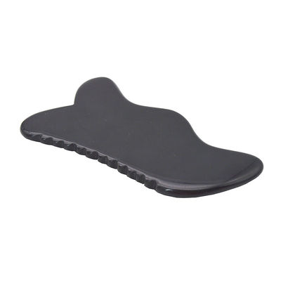 2024 Herramienta de masaje Gua Sha de mano única de 7 bordes Gua Sha Bian piedra Gua Sha Herramienta facial Función de la cabeza Masajista de atención médica