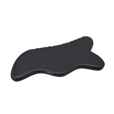 2024 Herramienta de masaje Gua Sha de mano única de 7 bordes Gua Sha Bian piedra Gua Sha Herramienta facial Función de la cabeza Masajista de atención médica