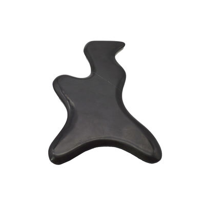 Piedra Bian Negro Grande Gua Sha Drenaje Linfático Herramienta de masaje para cuello espalda hombro cintura glúteos terapia corporal Herramientas de masaje